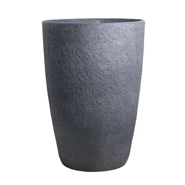 Óriás cement kaspó grafitszürke 31x43 cm