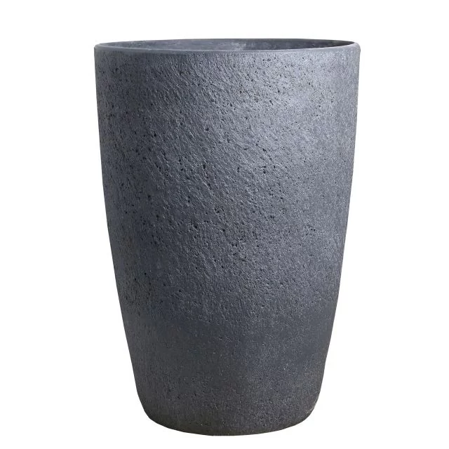 Óriás cement kaspó grafitszürke 37x51 cm