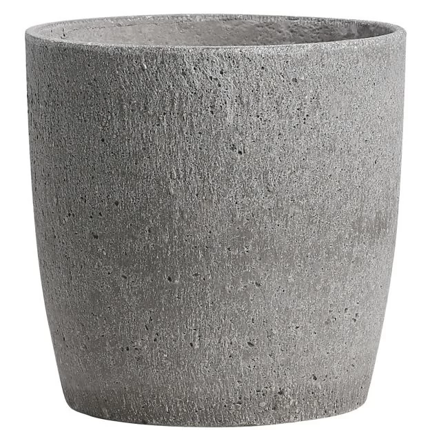 Cement kaspó szürke 38x37,5 cm