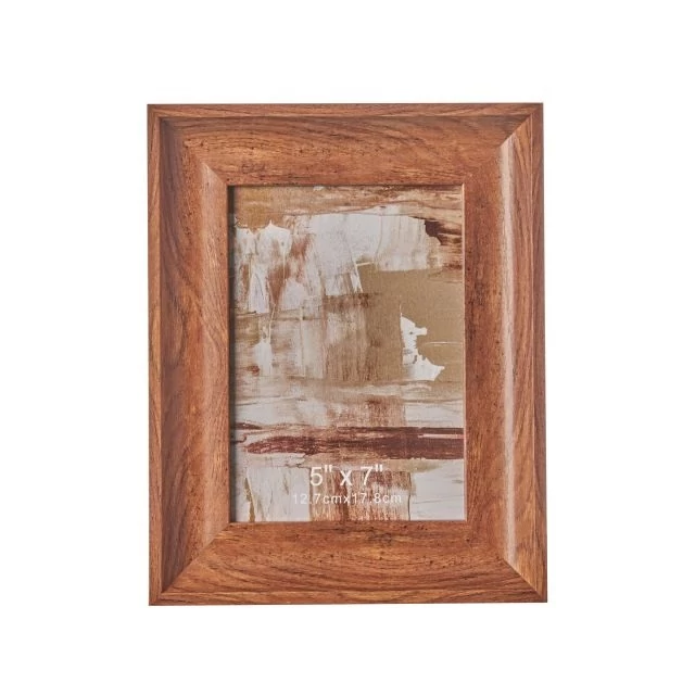 Fa képkeret 20x25 cm barna