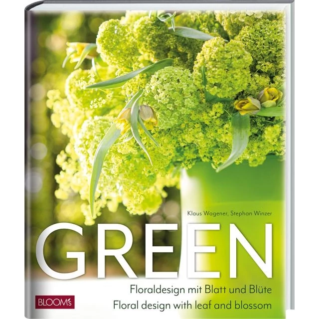 Könyv Green – Floraldesign mit Blatt und Blüte papír színes