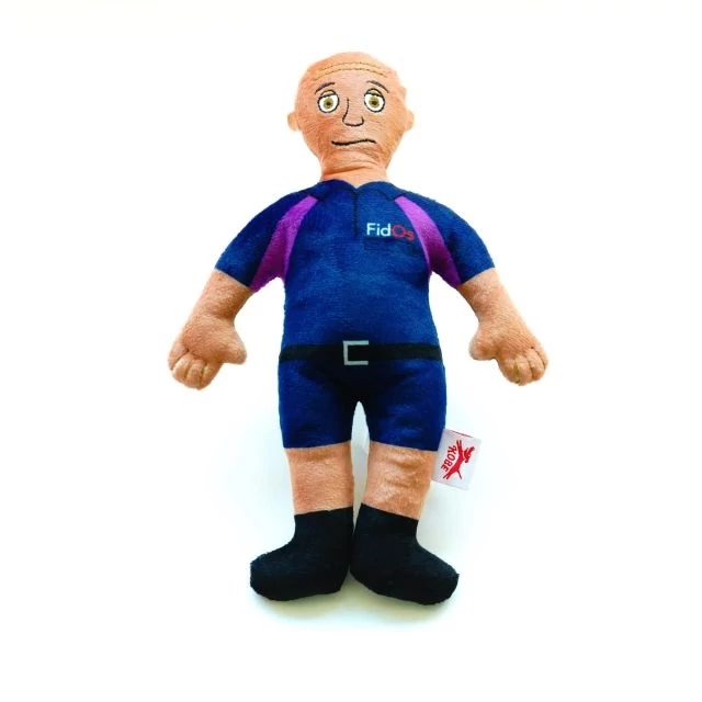 GLS futár baba plüss kutyajáték