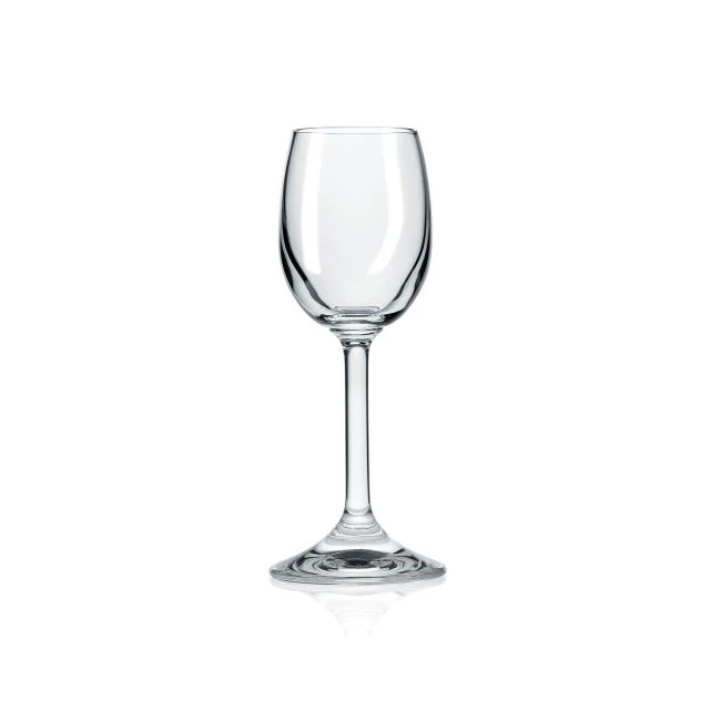 Üveg likőrös pohár UNIVERSAL átlátszó 60 ml 6 db
