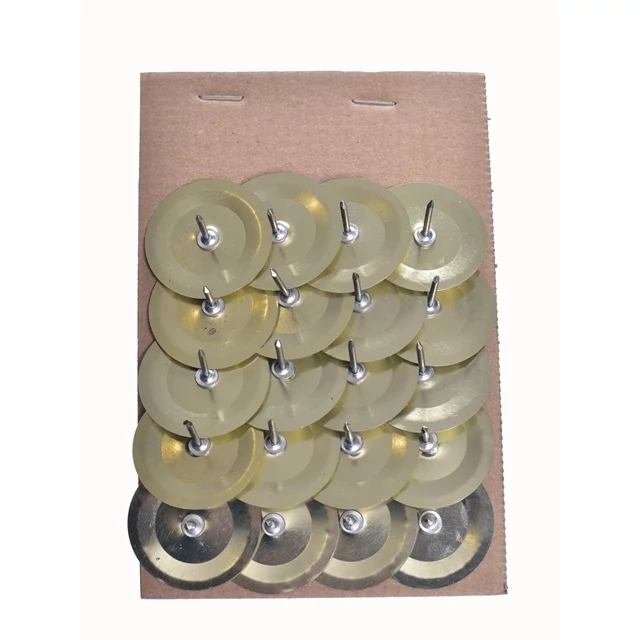 Mini gyertyatüske, fém 3,5 cm arany-ezüst 2 féle 20 db