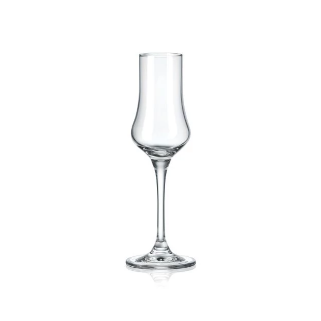 Üveg pálinkás pohár UNIVERSAL átlátszó 100 ml 6 db
