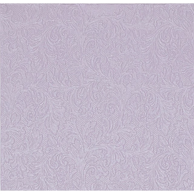 3 rétegű papír szalvéta, Fiorentina uni, 33x33 cm, levendula, 16 db