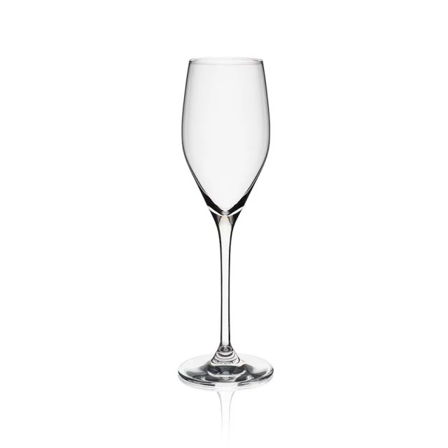 Üveg pezsgős pohár FAVOURITE átlátszó 170 ml 6 db