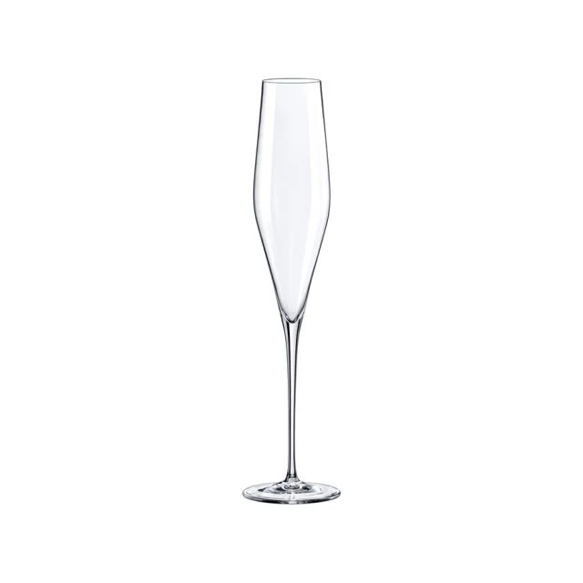 Pezsgős pohár SWAN átlátszó, üveg, 190 ml, 6,8x27,8 cm, 6 db