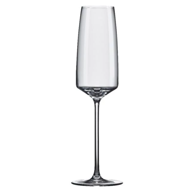Pezsgős pohár VISTA 250 ml üveg 7x24,5 cm átlátszó 6 db