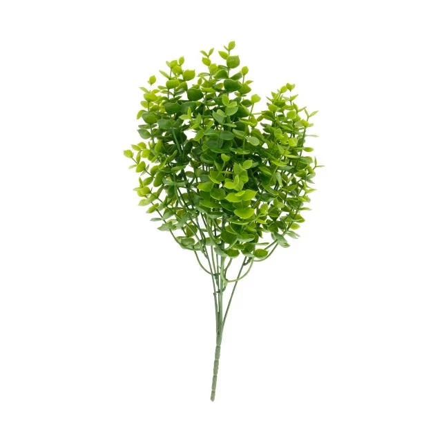 Selyemvirág Eukaliptusz csokor 34 cm zöld