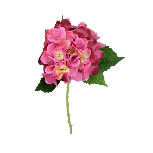 Selyemvirág hortenzia 54x31x18 cm pink