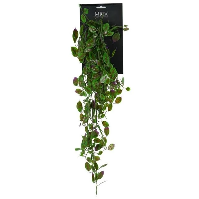Júdás pénz csüngő selyemvirág, 80 cm, zöld