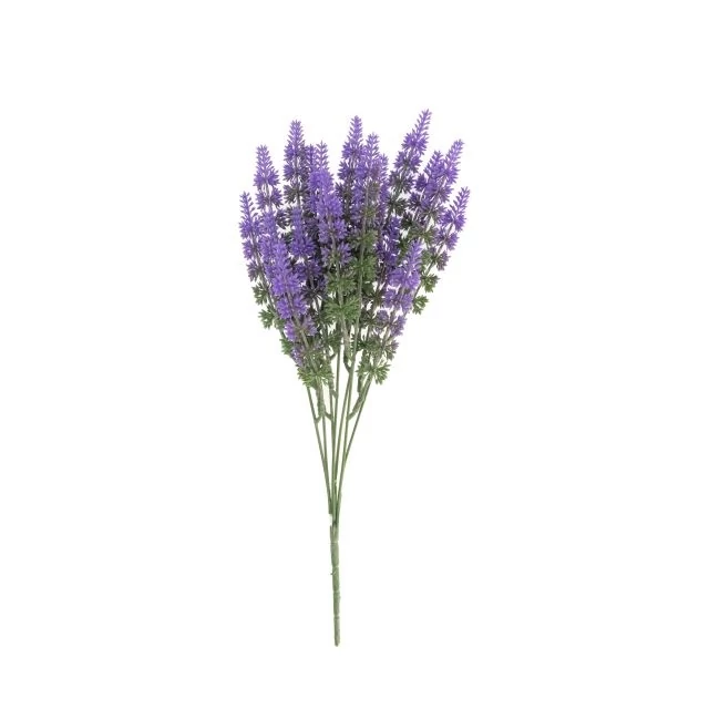 Selyemvirág levendula csokor 40 cm lila