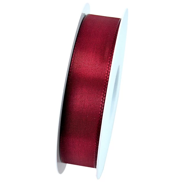 Basic textil szalag 25 mm x 50 m bordó