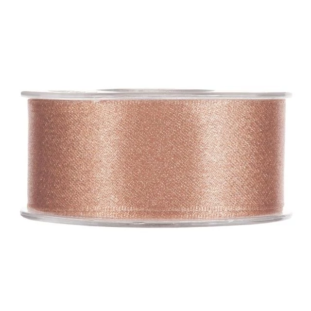 Csillogós textil szalag rosegold 40mmx25m