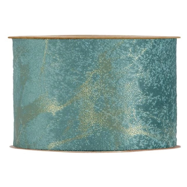 Textil szalag márvány mintával 63 mm x 10 m, türkiz