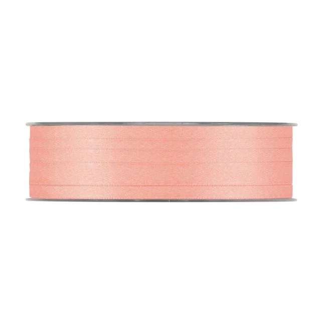 Dupla szatén matt szalag 10 mm x 35 m korall
