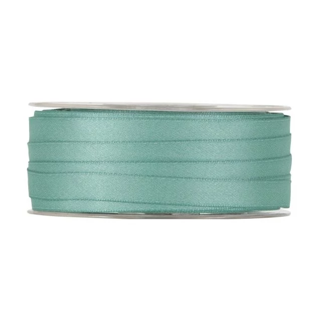 Dupla szatén matt szalag 10 mm x 35 m menta