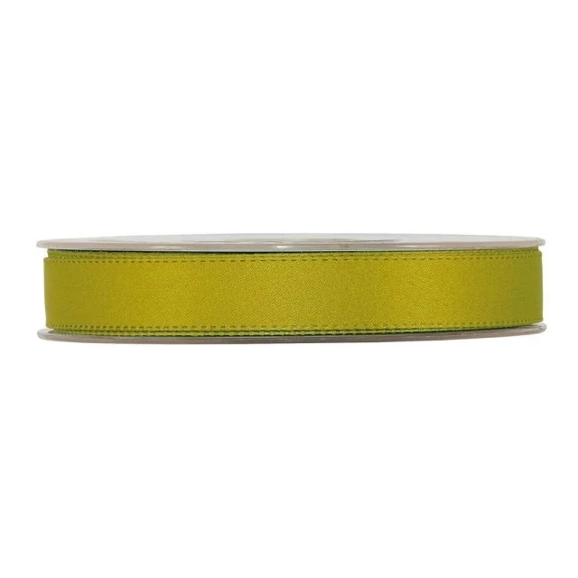 Szatén szalag 15 mm x 15 m olivazöld