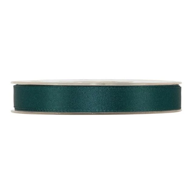 Szatén szalag 15 mm x 15 m sötétzöld