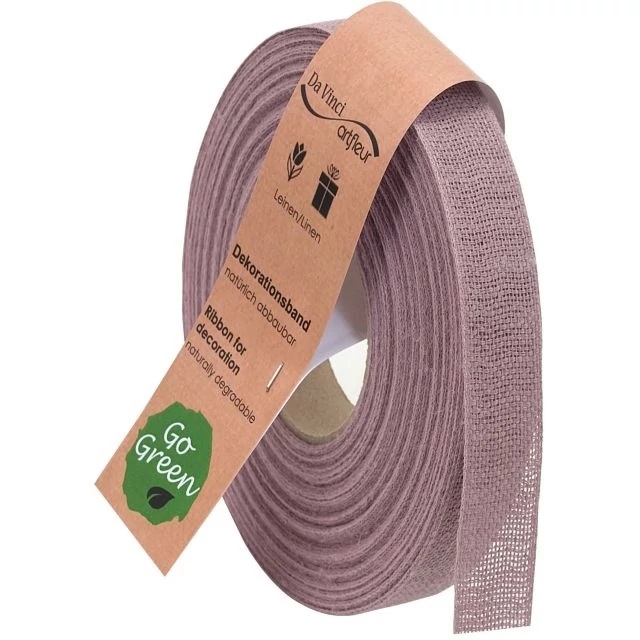 Textil szalag, 25 mm x 20 m, lila