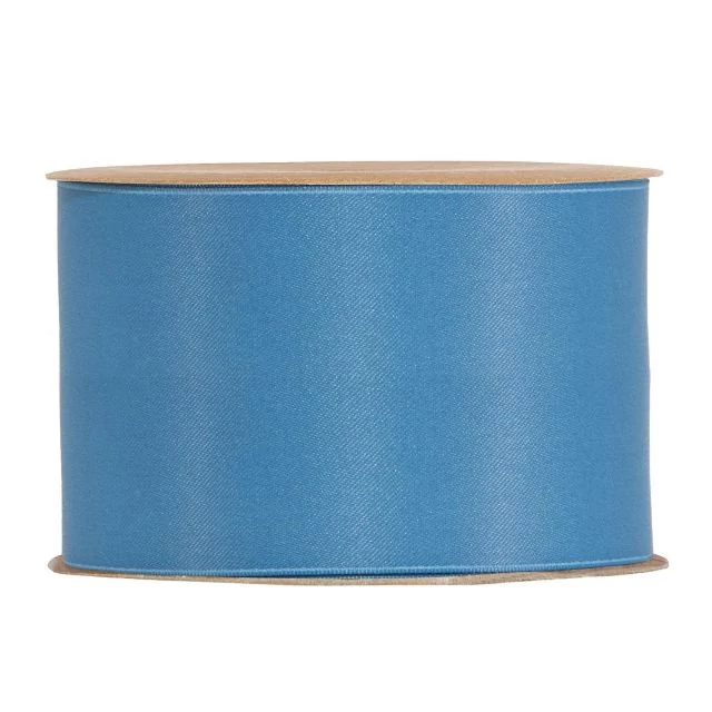 Újrahasznosított szalag acélkék 40 mm x 20 m