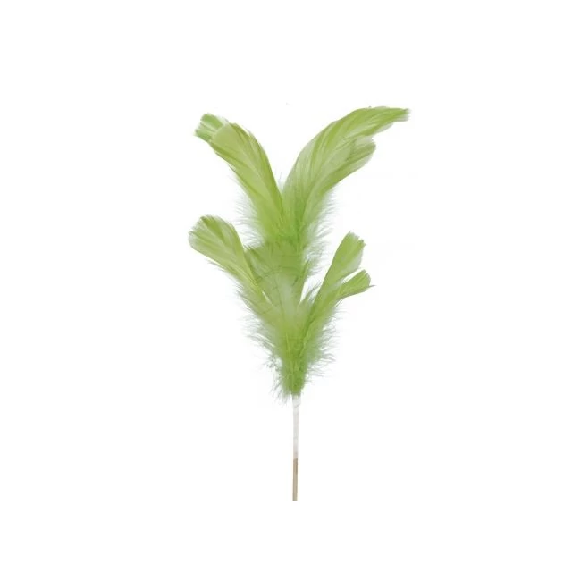 Tollcsokor betűzős zöld 50 cm (12 db)
