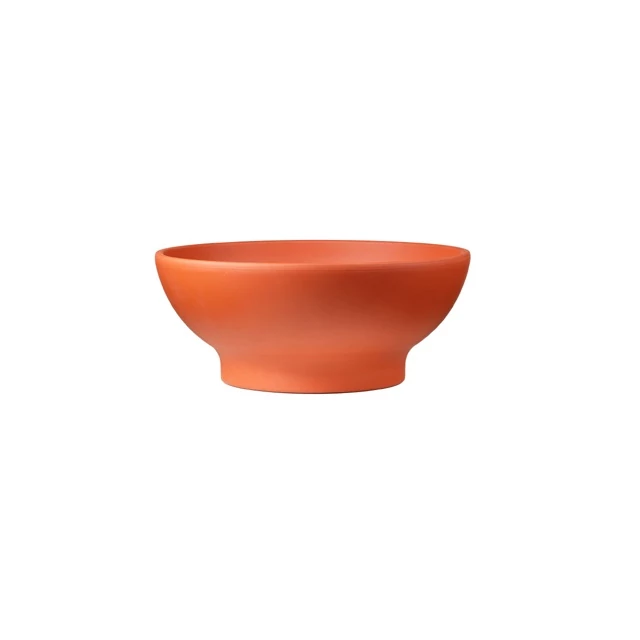 Tál agyag 38cm vörös